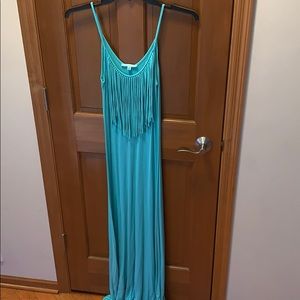 Mint maxi dress